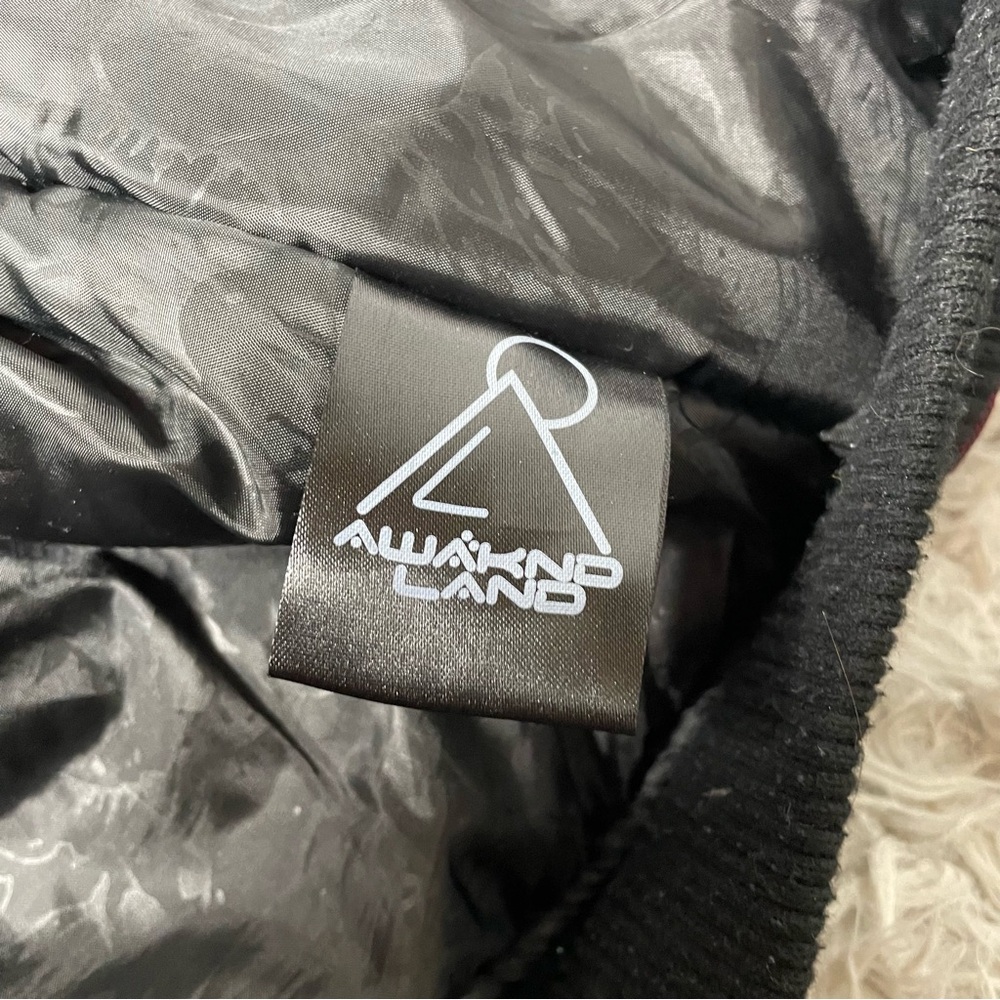 AwakndLand Parka Men’s Winter Jacket Size Large, Maroon - Picture 8 of 10